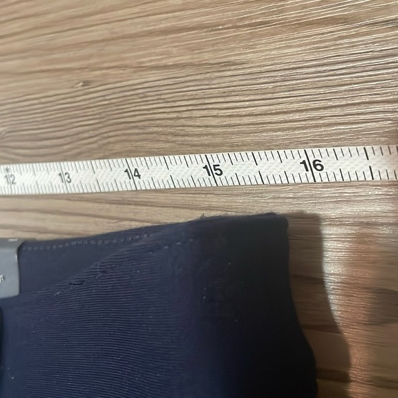 Talbots Soho 5-pocket leggings navy Size 12 P NEW Ankle High rise Ponte Stretch - Picture 10 of 16